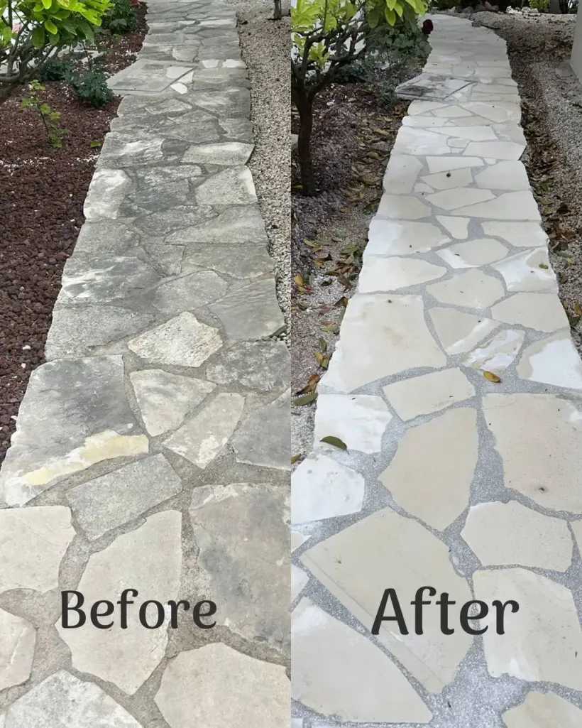 Шлифовка пола - натуральный камень