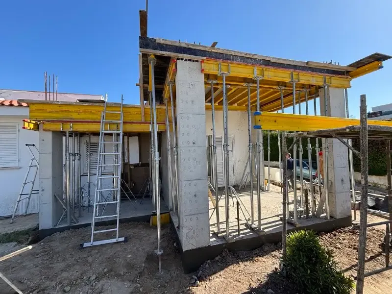 Заливка бетона