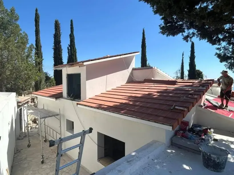 Установка новых материалов